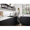 Hansgrohe Talis 1-gr mitigeur de cuisine 270 bec extractible avec boîte à flexible noir mat SW528937