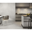 Terravito Luvano carrelage mural et sol - 60x60cm - 9mm - carré - rectifié - aspect béton - gris mat SW419827