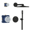 GrohePrecision Smart Controlsmartcontrol concealed shower system with smartactiv rondMat Zwart SW1440594