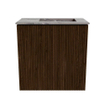 Mondiaz JOYA-DLUX Meuble de toilette 40cm - couleur Walnut - Vasque FAYE position Droite Sans trou de robinet couleur Sombra. SW1424699