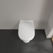 Villeroy & Boch O.novo WC sur pied à fond creux avec connexion dessous céramique Blanc 0124165