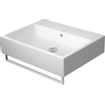 Duravit Vero Air (Meubel) Wastafel - 60x47cm - zonder kraangat - met overloop - geslepen - wit SW156994