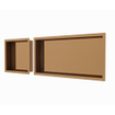 Fortifura Galeria Inbouwnis - 30x60x7cm - Geborsteld koper PVD (Koper) SW876697