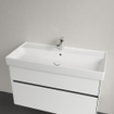 Villeroy & Boch Collaro lavabo pour meuble - 100x47cm - avec trop-plein 1 trou de robinet blanc SW358337