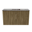 Mondiaz JOYA-DLUX Meuble de salle de bains - 70cm - couleur Dusk - Vasque FAYE position Milieu Sans trou de robinet couleur Sombra. SW1426133