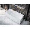 Villeroy & Boch Loop baignoire duo - 180x80cm - rectangulaire/baignoire intérieure ovale - acrylique Blanc Alpin brillant SW693634