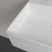 Villeroy & Boch Memento 2.0 Vasque à poser - 49.8x42cm - trop-plein - ceramic+ - stone white SW209585