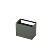 Ink p2o meuble 80x65x45cm 2 tiroirs push to open matt concrete green SW493570