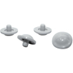 Geberit Ensemble universel de 4 butées rondes pour abattant de WC 0221019