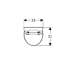 Geberit Urinoir (goot) SW1235325