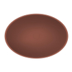 Arcqua Prince vasque - à poser - ovale - 49x34cm - terracotta mat SW1209096
