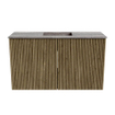 Mondiaz JOYA-DLUX 70cm toiletmeubel - kleur Dusk - Wastafel FAYE positie Midden 1 kraangat kleur Oza. SW1425972