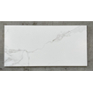 Terravito Alpuro carreau mural et de sol - 30x60cm - 9mm - Rectangulaire - rectifié - effet marbre - blanc/noir mat SW359743