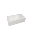 Nemo Durma Fonteinkastset - 40x20x50cm - 1 deur - rechts - 1 kraangat - rechts - white standard SW1580325
