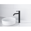 Fortifura Calvi Mitigeur rehaussé lavabo 33.1cm Noir mat SW377834