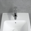 Villeroy & Boch Architectura Eengreeps wastafelkraan - verhoogd - met Push-Open afvoergarnituur - chroom SW974136