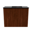 Mondiaz JOYA 50cm meuble de toilette - couleur Ruby - Vasque FAYE position Droite 1 trou de robinet couleur Urban SW1421863