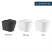 Fugaflow Pack WC suspendu - sans rebord 36.3x51.7cm - abattant softclose - blanc mat SW890152