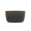 Riho Oval Vasque à poser - 38x33cm - solid surface - semi transparent - Frosted umber SW1030666