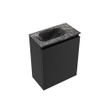 MONDIAZ TURE-DLUX Meuble toilette - 40cm - Urban - EDEN - vasque Lava - position gauche - 1 trou de robinet SW1103659