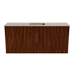 Mondiaz JOYA-DLUX 90cm meuble de salle de bains - couleur Ruby - Vasque FAYE position Milieu Sans trou de robinet couleur Saba. SW1425595