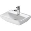 Duravit D-Neo Lavabo d'angle 45x33.5x13cm 1 trou de robinet rectangulaire Céramique Blanc SW640444