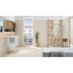 SAMPLE Ceralto Inlay Uno Vloer- en wandtegel 80x80cm 10mm gerectificeerd R10 porcellanato Light Beige SW976471