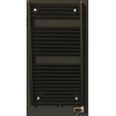 Instamat Robina Sèche-serviette 149x60cm 791watt avec 4 raccordements 1/2" support mural Noir doux SW793470