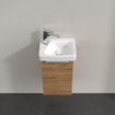 Villeroy & boch Architectura Fonteinonderkast - 24.3x31cm - 1 draaideur - links - oak kansas SW1162529