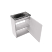 MONDIAZ TURE-DLUX Meuble de toilettes 40 cm Cale. EDEN lavabo Lava position gauche. Avec 1 trou de robinet. SW1103693