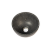 Saniclass Noche Waskom - 21x21x12cm - rond - natuursteen - Donker SW1442581