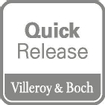 Villeroy & boch subway 2.0 abattant de toilette à déclenchement rapide et à fermeture progressive, ensemble de 2, blanc SW889968