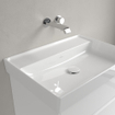 Villeroy & Boch COLLARO Lavabo 65x16x8.5cm sans trop-plein ni trou de robinet Ceramic+ Blanc Alpin SW358371