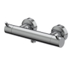 Xenz Duero robinet thermostatique de douche 27,2cm chrome Brillant SW104704