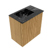 Mondiaz JOYA-DLUX Meuble de toilette 40cm - couleur Oak - Lavabo FAYE position Gauche 1 trou de robinet couleur Lava SW1422008