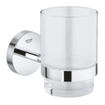 GROHE Bau Cosmopolitan Support mural - pour distributeur de savon/bol à savon/verre - chrome SW74543