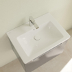 Villeroy & Boch Subway 2.0 lavabo-vasque à poser sur meuble - 65x47cm - 1 trou de robinet avec trop-plein CeramicPlus blanc 1024098