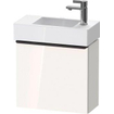 Duravit D-neo Meuble sous vasque 48.4x22.2x44cm 1 porte Blanc haute brillance SW640739