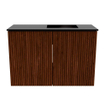 Mondiaz JOYA 60cm toiletmeubel - kleur Ruby - Wastafel FAYE positie Rechts 1 kraangat kleur Urban. SW1421804