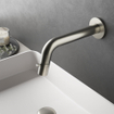 Hotbath Buddy Robinet de lavabo pour vasque - bec 18,6 cm - encastré - raccourcissable - nickel brossé SW23942