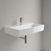 Villeroy & Boch Memento 2.0 lavabo - dessous rectifié 80x47cm - sans trop-plein 1 trou de robinet ceramic+ blanc SW358455