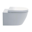 Duravit WC-zitting 43.6x37x3.8cm Kunststof wit 0305303