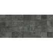Zyx amazonia carrelage sol et mur avec décor 14x14cm 9mm rectifié r9 porcellanato noir SW795695