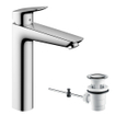 Hansgrohe Logis Mitigeur lavabo 190 avec vidage chrome 0605644