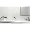 ÉCHANTILLON Carrelage céramique-Apolo Essence sol et mur 30x89cm 10mm rectifié R10 porcellanato Branco SW976350