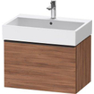 Duravit D-neo Meuble sous vasque 68x44.2x44cm 1 tiroir Noyer mat SW640766