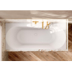 Villeroy & Boch Loop duobad - 170x75cm - rechthoek/binnenbad ovaal - acryl Stone White mat SW693629