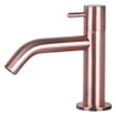 Differnz Helios Kit lave-mains - 37.5x18.5x9.5cm - Rectangulaire - 1 trou de robinet - Robinet en cuivre courbé - Pierre minérale Marbre SW333557