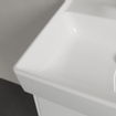 Villeroy & Boch COLLARO Lavabo 50x15x8.5cm sans trop-plein 1 trou de robinet Ceramic+ Blanc Alpin SW358372