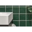 SAMPLE Terravito Viondo wandtegel - 13x13cm - 10mm - Vierkant - Oud groen Glans SW735965